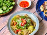 Dưa Chua Kho Gân Bò