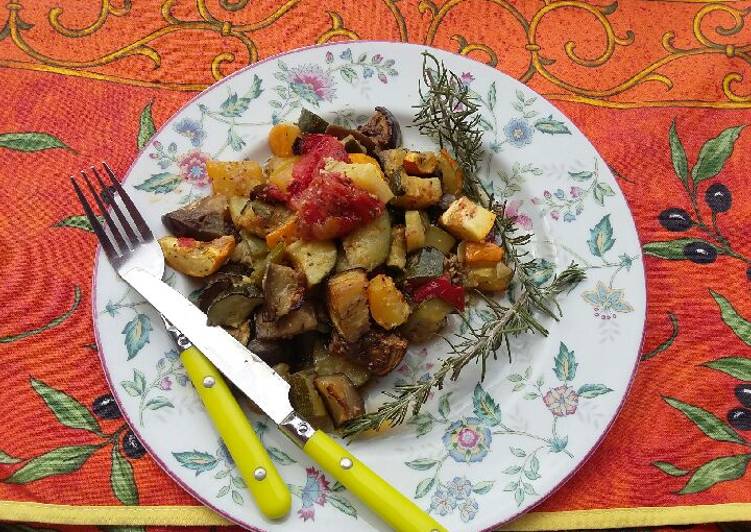 Recette: Ratatouille au four….fondante !