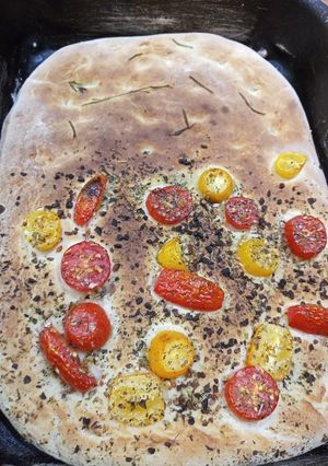 Una foto de Focaccia