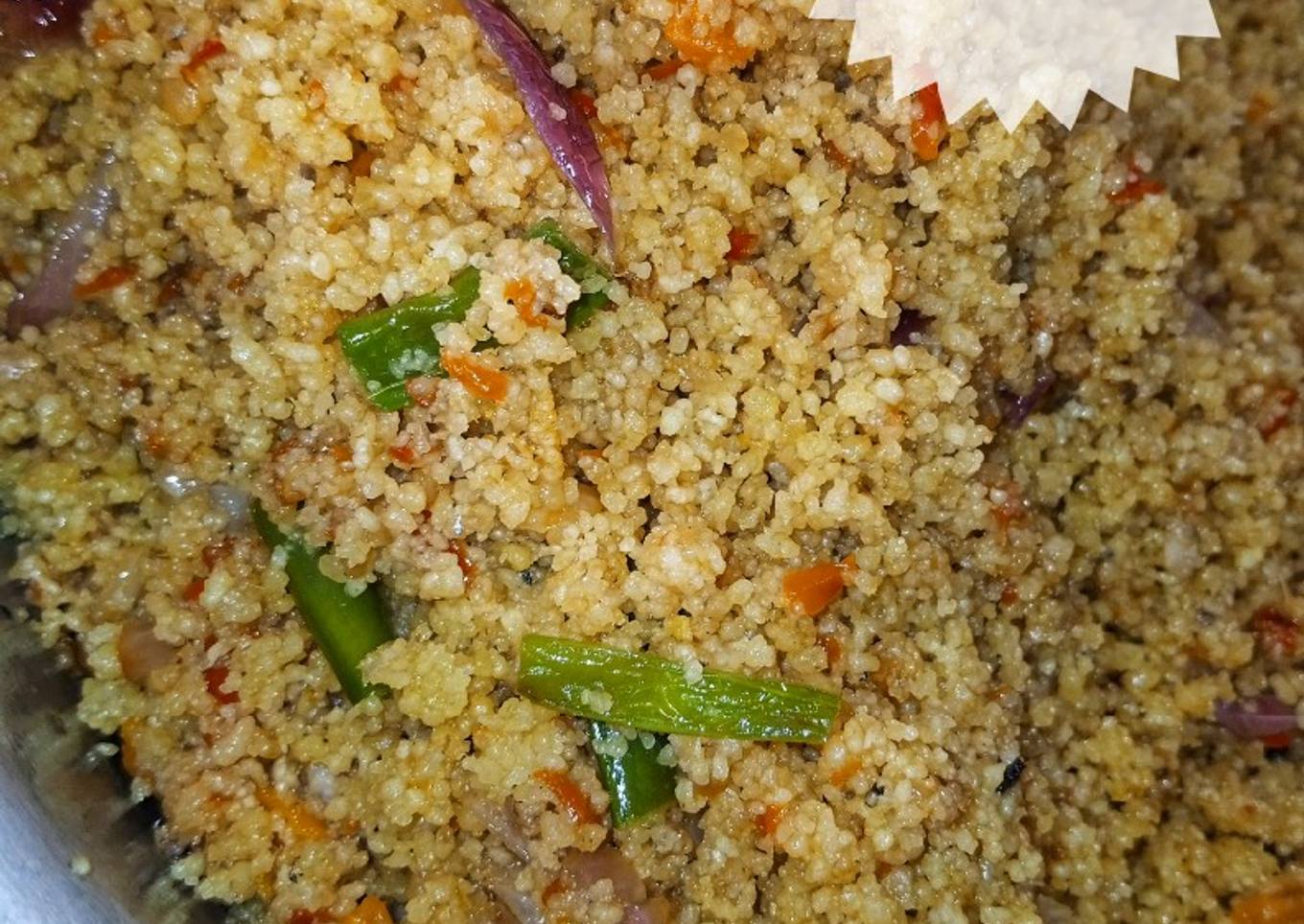 Stir fry cous cous