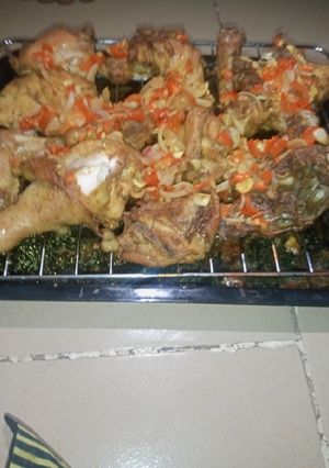 A picture of Oven Grilled Chicken.