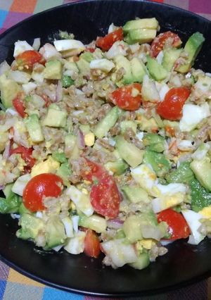 Foto di Insalata di farro con avocado