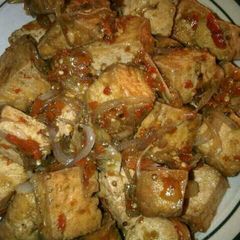 A picture of Awara in sauce.