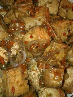 A picture of Awara in sauce.
