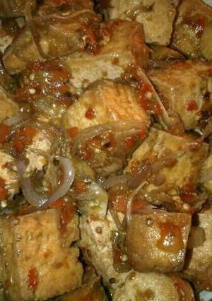 A picture of Awara in sauce.