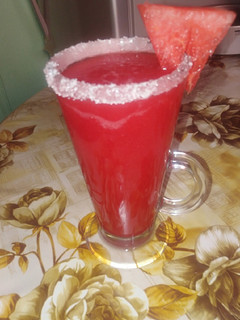 صورة لوصفة عصير الدلاع 🍉🍷