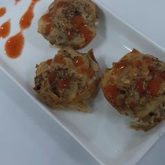 Cheesy potato stacks#teamcontest#supersnackers#snacksrecipe A picture of Cheesy potato stacks#teamcontest#supersnackers#snacksrecipe.