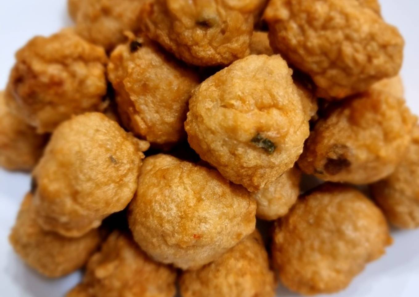 Bakso udang goreng