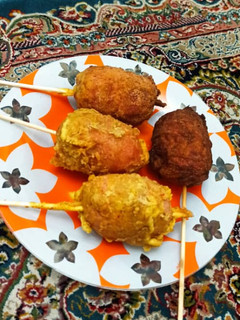 عکسی از دستور کورن داگ پنیری