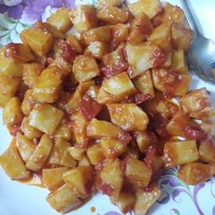 A picture of Potato veg.