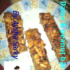 A picture of Dates and Peanut bar.