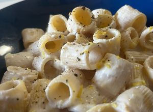 Foto di Pasta con crema di ricotta e limone 🍋🍋