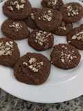 Galletas proteicas de chocolate y harina de coco