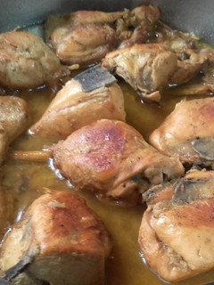 Una foto de Pollo al curry