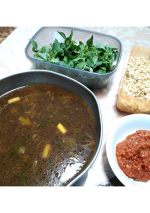 Foto resep Rawon Daging Sapi (dengan bumbu Bamboe)