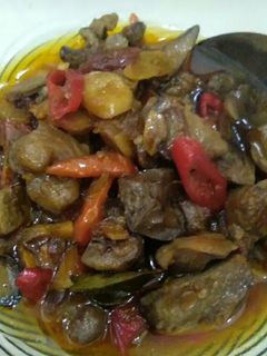 Foto resep Hati ampla kuah asam manis