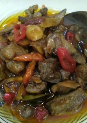 Foto resep Hati ampla kuah asam manis