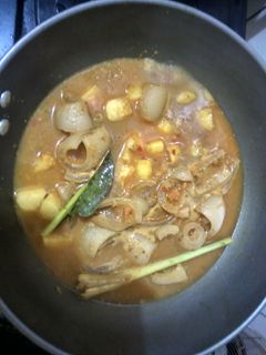 Foto resep Gulai kikil dan kentang