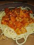 Spaghetti sốt thịt bằm