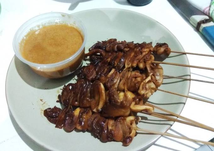 Ternyata begini loh! Resep gampang bikin Sate Jamur yang menggugah selera