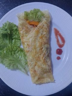 Foto resep Simple Egg Wrap