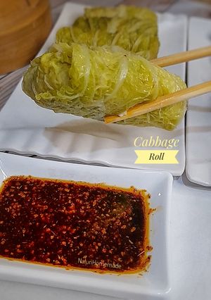 Foto resep 44.2024. Sawi Gulung Tahu (Cabbage Roll)