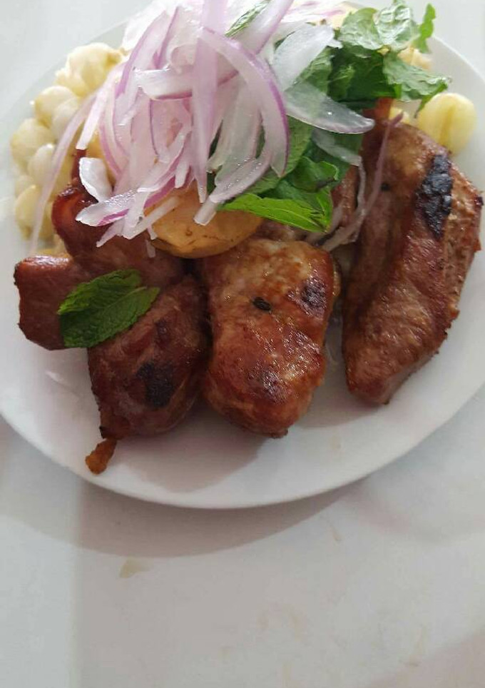 Una foto de Chicharrón de chancho