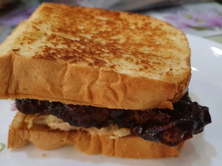 Langkah Gampang Menyiapkan Resep Korean Chicken Burger / Sando yang Lezat Anti Ribet, Mantap Sekali