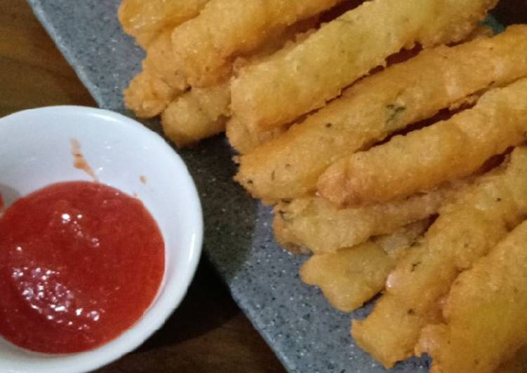 Resep Potato cheese stick Anti Gagal