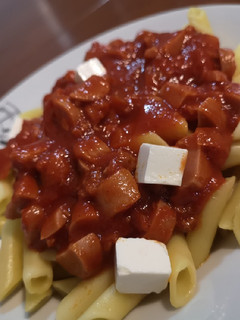 Una foto de Macarrones (rico y económico)