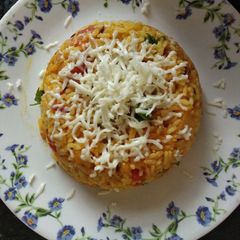 A picture of Leftover Rice Pulao.