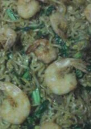 Foto resep Indomie goreng udang