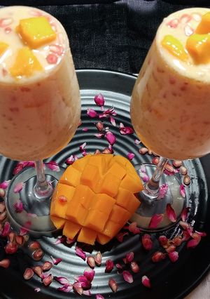 A picture of Mango Sago Smoothie.