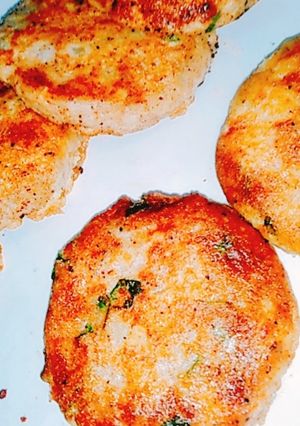 A picture of Potato cutlets.