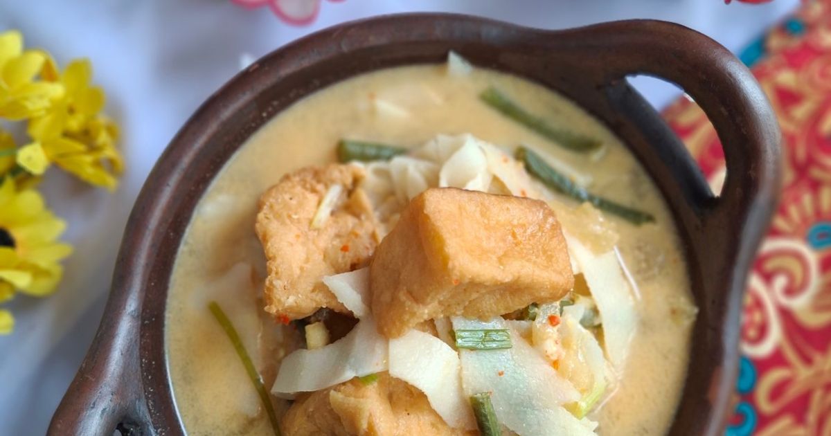 Sayur Lodeh Rebung Kulit Sapi Tahu