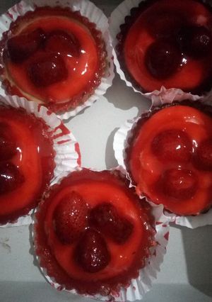 صورة لوصفة تارتولات الفراولة 💝💞💕