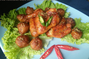 Resep Ayam Panggang Madu Pedas Enak Terbaru