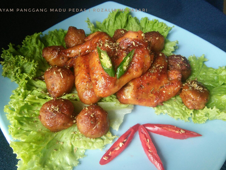 Resep Ayam Panggang Madu Pedas Enak Terbaru