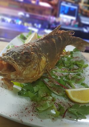 صورة لوصفة سمك الفراك المقلي 😋😋