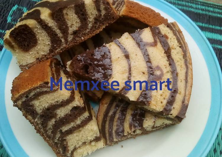 Recipe: Appetizing Zebra cake