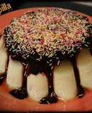 Flan de naranja