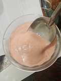 Fresas con crema tipo danonino