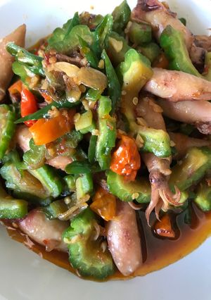 Foto resep Tumis Pare Cumi Asin