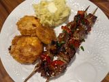 Asian Sesame Steak Kabobs