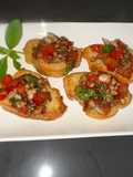 Easy Italian Tomato Bruschetta