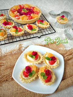 Foto resep Pie Buah Dengan Vla Bekery
