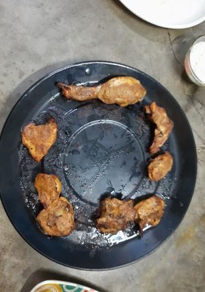 তন্দুরি চিকেন (Tandoori chicken recipe in Bengali) রেসিপির প্রধান ছবি