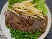 Gambar saus steak lada hitam