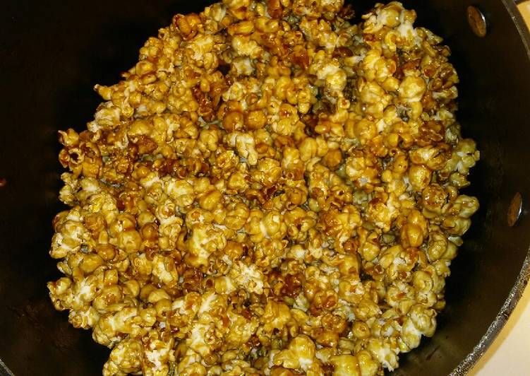 Steps to Make Homemade My Caramel Corn