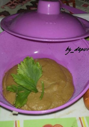Foto resep MPASI 7+ Nasi Tim Hati Ayam Wortel
